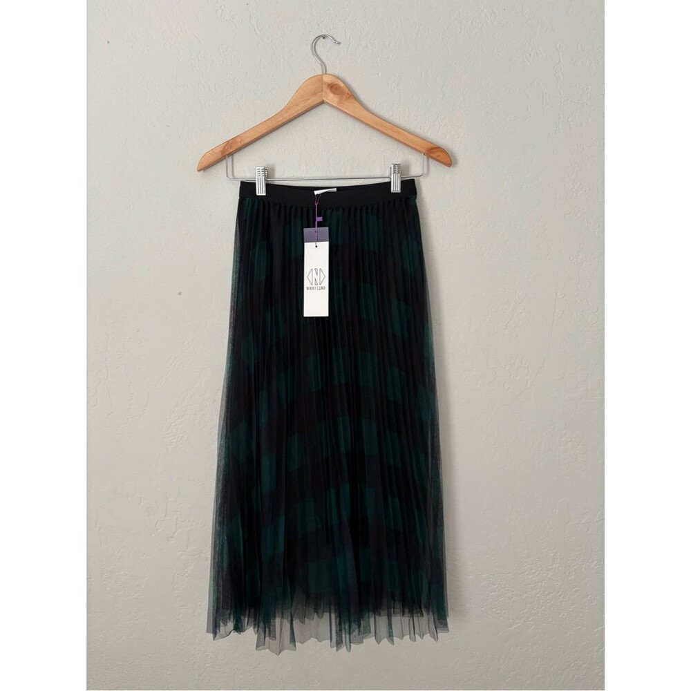 NIKKI LUND belinda plaid a-line skirt - Picture 3 of 9
